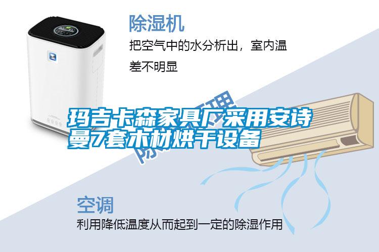 瑪吉卡森家具廠采用91免费看片APP7套木材烘幹設備
