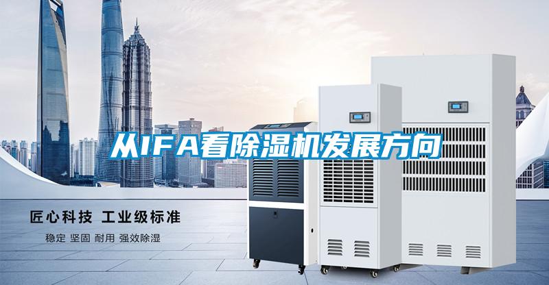 從IFA看91看片在线下载機發展方向