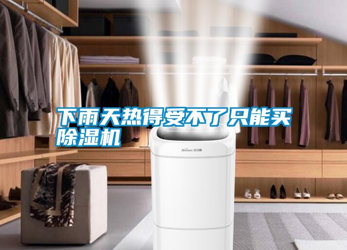 下雨天熱得受不了隻能買91看片在线下载機