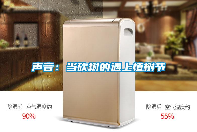 聲音：當砍樹的遇上植樹節