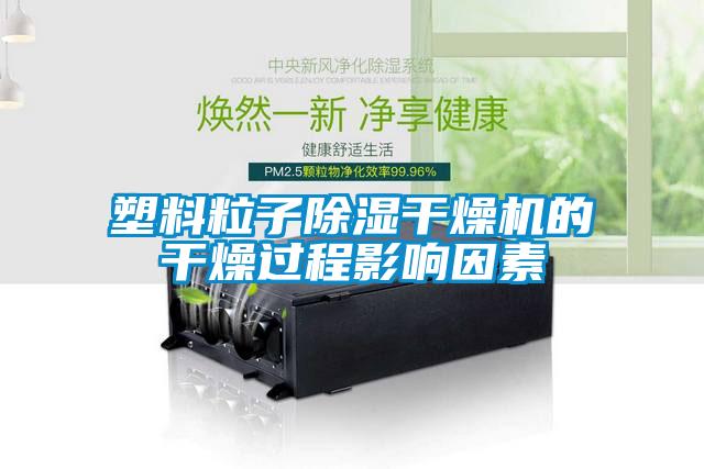 塑料粒子91看片在线下载幹燥機的幹燥過程影響因素