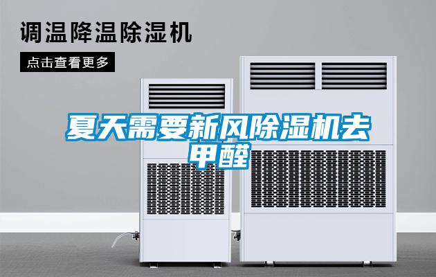 夏天需要新風91看片在线下载機去甲醛