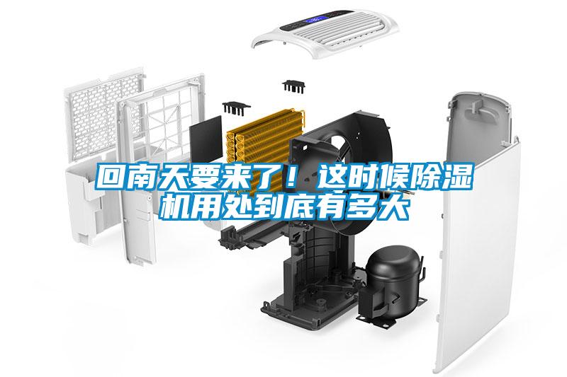回南天要來了！這時候91看片在线下载機用處到底有多大