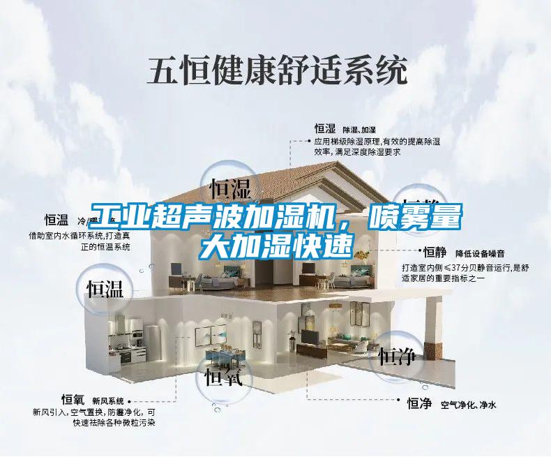 工業超聲波加濕機，噴霧量大加濕快速