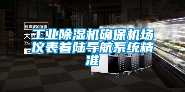 工業91看片在线下载機確保機場儀表著陸導航係統精準