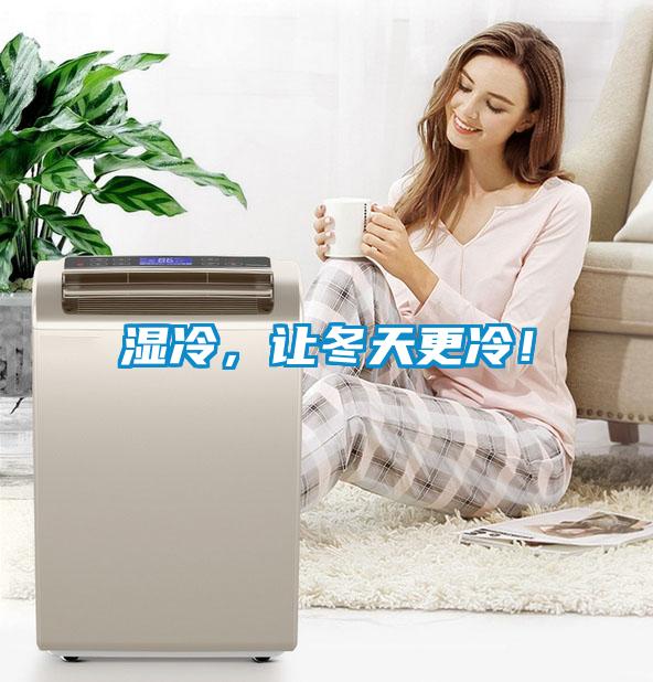 濕冷，讓冬天更冷！
