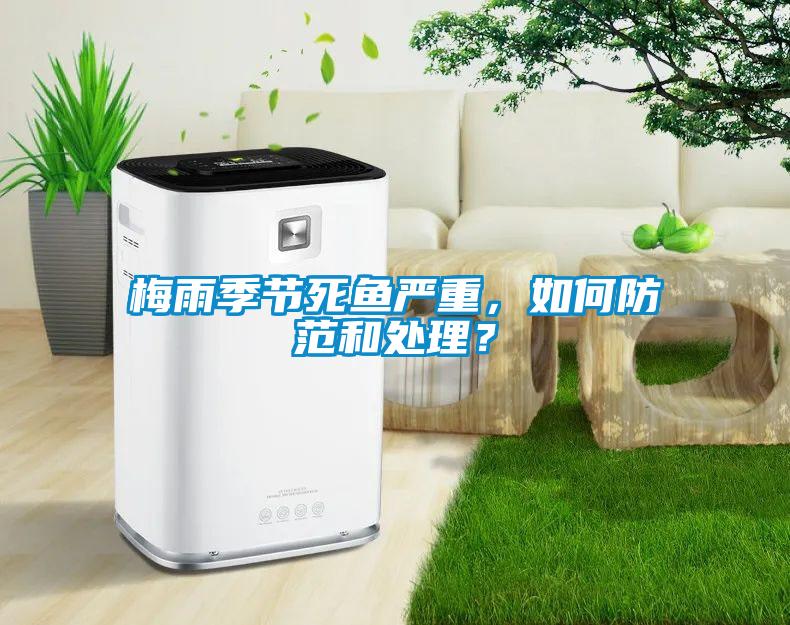 梅雨季節死魚嚴重，如何防範和處理？