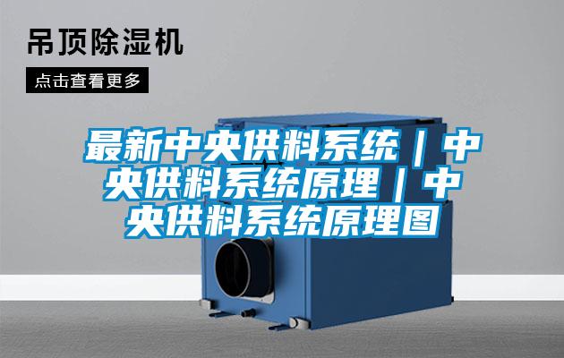 最新中央供料係統｜中央供料係統原理｜中央供料係統原理圖