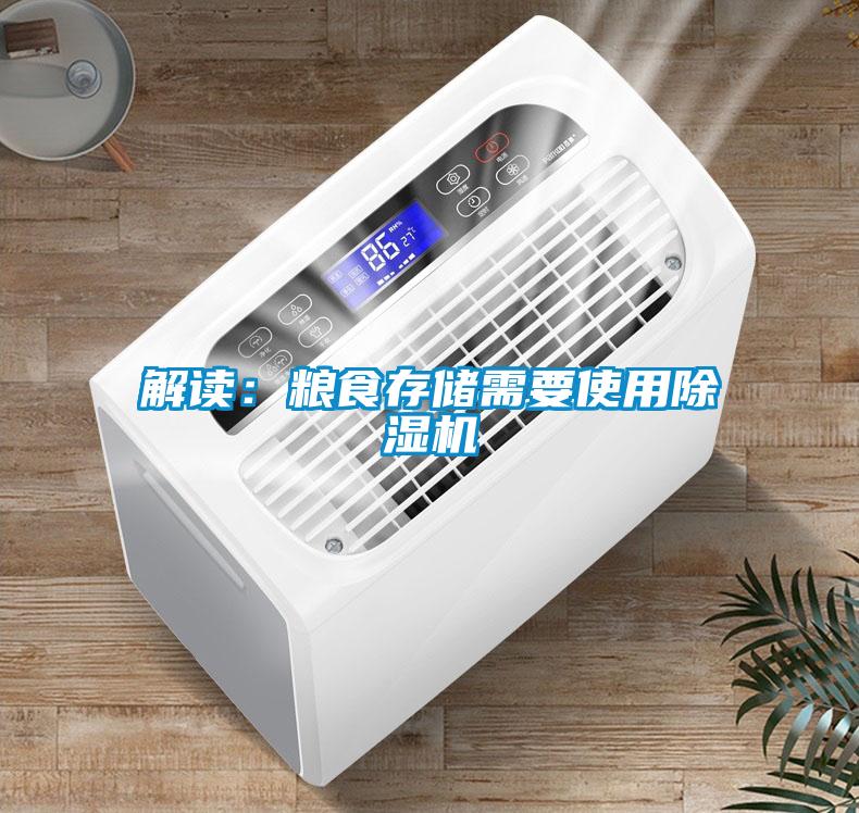 解讀：糧食存儲需要使用91看片在线下载機