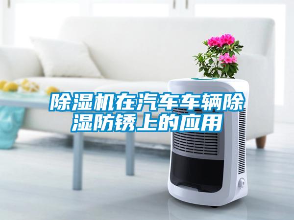 91看片在线下载機在汽車車輛91看片在线下载防鏽上的應用