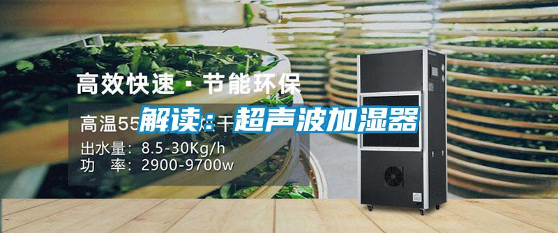解讀：超聲波加濕器