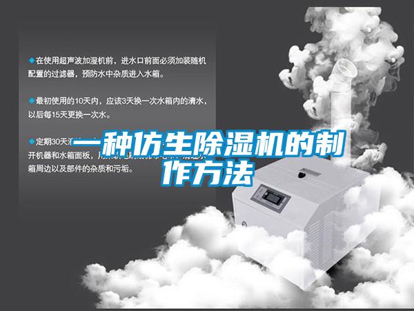 一種仿生91看片在线下载機的製作方法