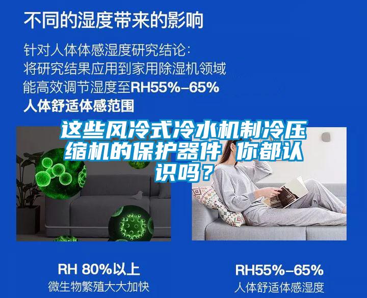 這些風冷式冷水機製冷壓縮機的保護器件 你都認識嗎？