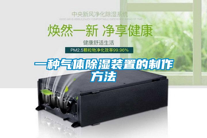 一種氣體91看片在线下载裝置的製作方法