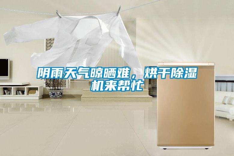 陰雨天氣晾曬難，烘幹91看片在线下载機來幫忙