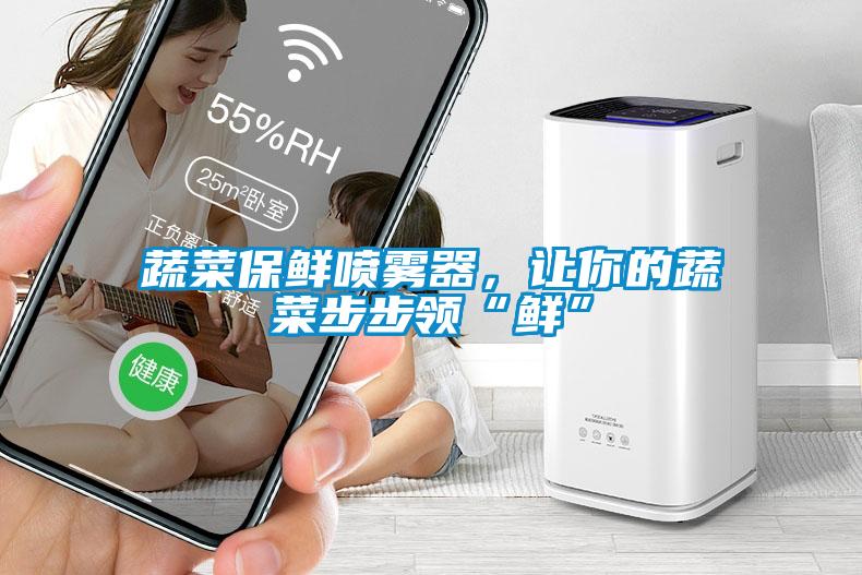 蔬菜保鮮噴霧器，讓你的蔬菜步步領“鮮”
