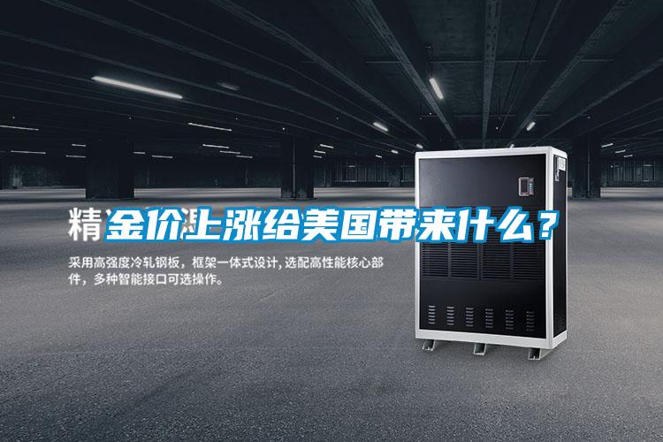 金價上漲給美國帶來什麽？