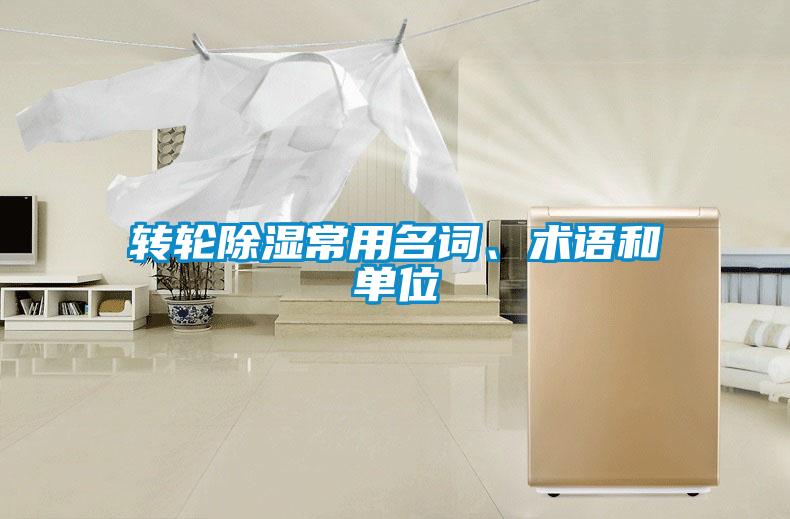 轉輪91看片在线下载常用名詞、術語和單位