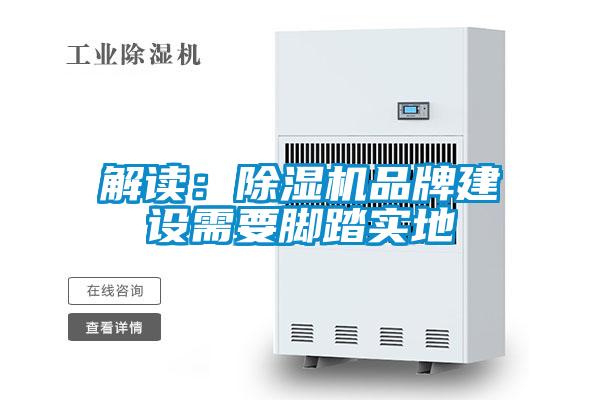 解讀：91看片在线下载機品牌建設需要腳踏實地