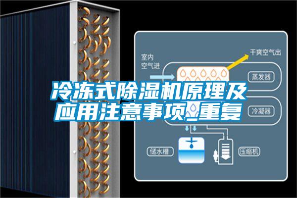 冷凍式91看片在线下载機原理及應用注意事項_重複