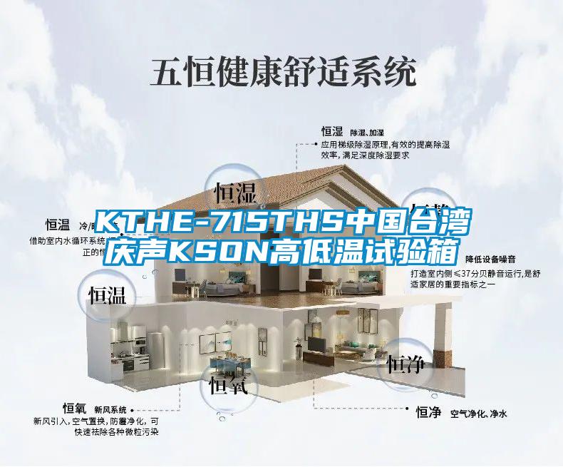 KTHE-715THS中國台灣慶聲KSON高低溫試驗箱