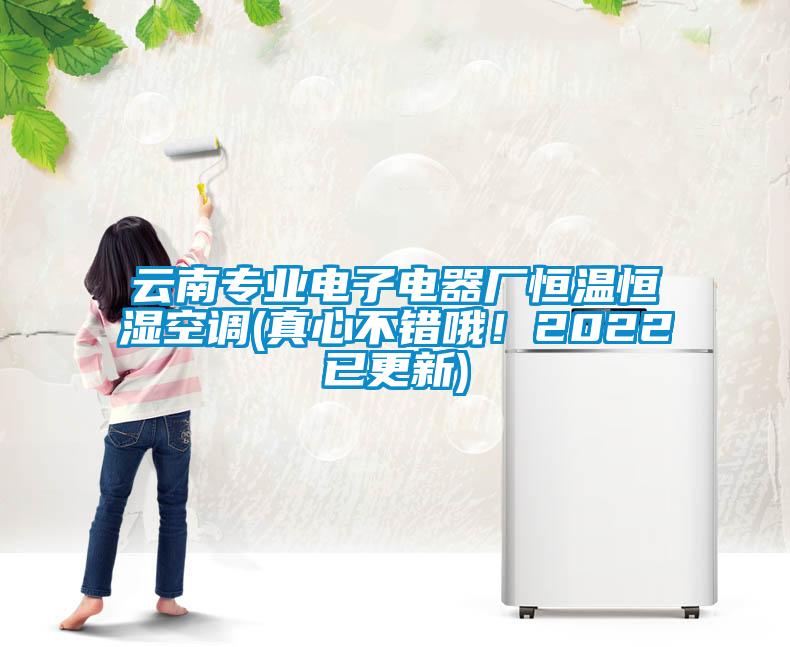 雲南專業電子電器廠恒溫恒濕空調(真心不錯哦！2022已更新)