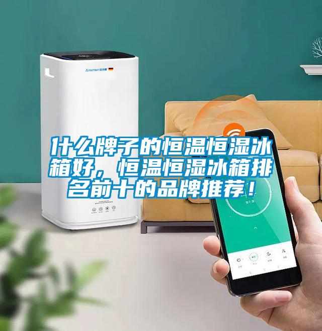 什麽牌子的恒溫恒濕冰箱好，恒溫恒濕冰箱排名前十的品牌推薦！
