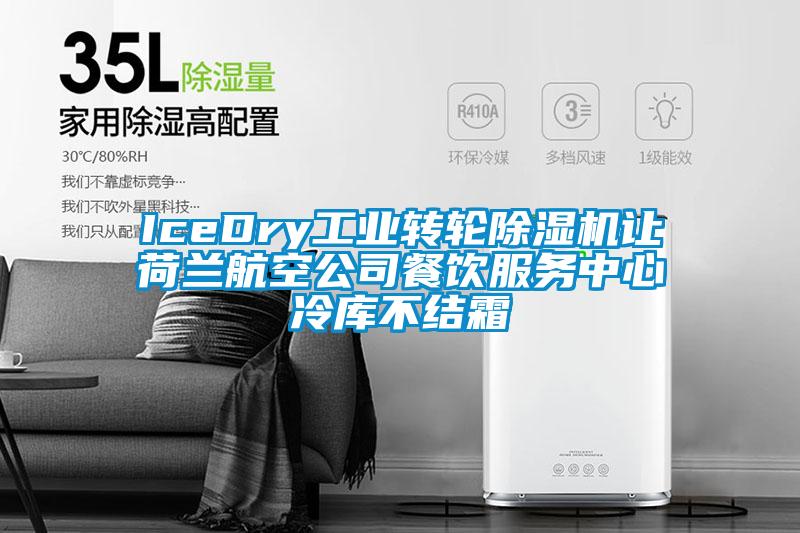 IceDry工業轉輪91看片在线下载機讓荷蘭航空公司餐飲服務中心冷庫不結霜