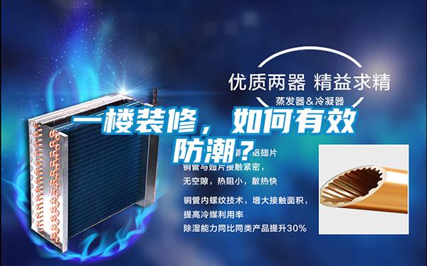 一樓裝修，如何有效防潮？