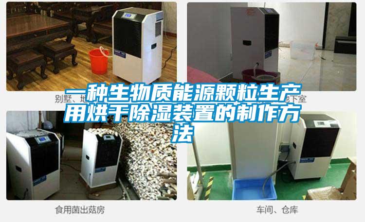 一種生物質能源顆粒生產用烘幹91看片在线下载裝置的製作方法
