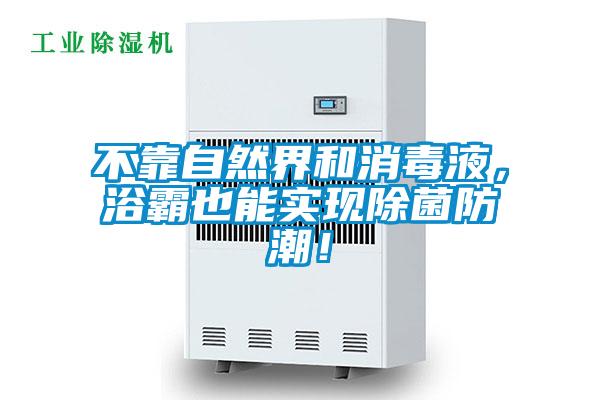 不靠自然界和消毒液，浴霸也能實現除菌防潮！