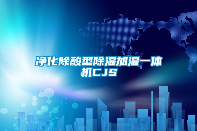淨化除酸型91看片在线下载加濕一體機CJS