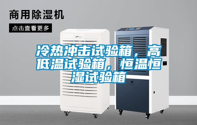 冷熱衝擊試驗箱，高低溫試驗箱，恒溫恒濕試驗箱