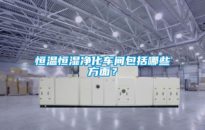 恒溫恒濕淨化車間包括哪些方麵？