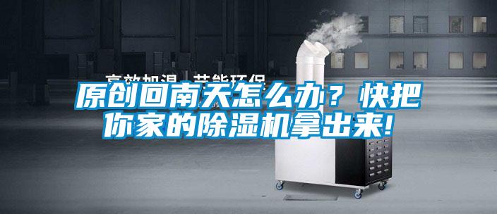 原創回南天怎麽辦？快把你家的91看片在线下载機拿出來!