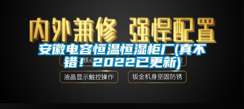 安徽電容恒溫恒濕櫃廠(真不錯！2022已更新)