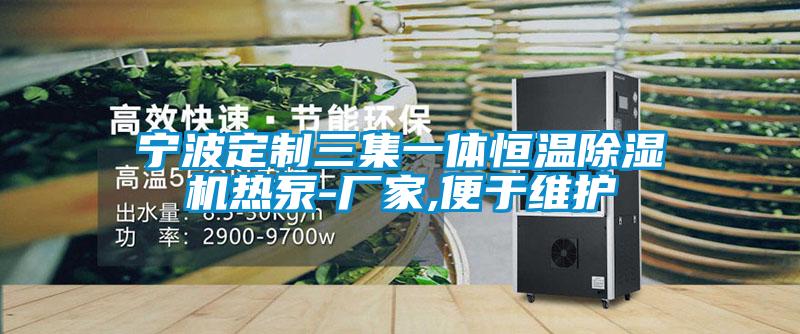 寧波定製三集一體恒溫91看片在线下载機熱泵-廠家,便於維護
