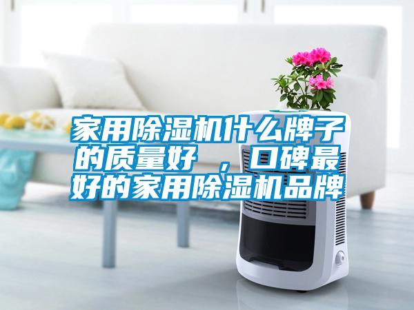 家用91看片在线下载機什麽牌子的質量好 ，口碑最好的家用91看片在线下载機品牌