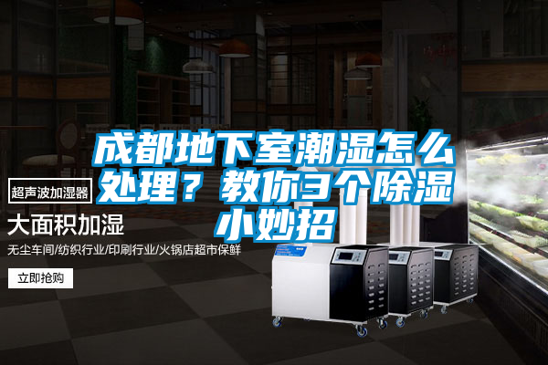 成都地下室潮濕怎麽處理？教你3個91看片在线下载小妙招