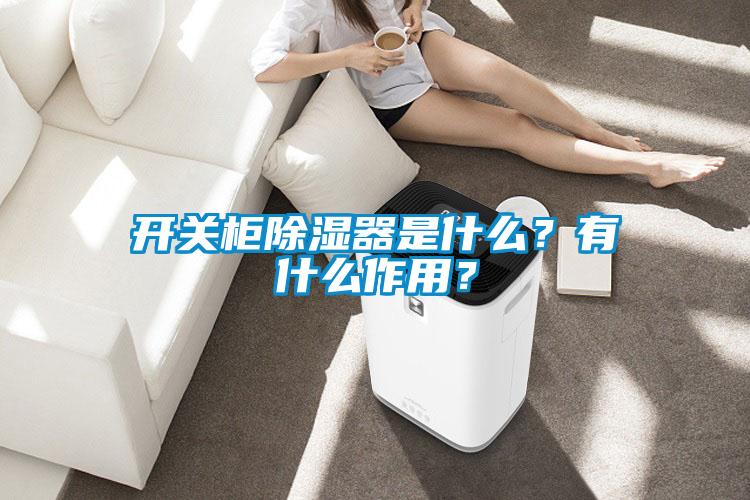 開關櫃91看片在线下载器是什麽？有什麽作用？