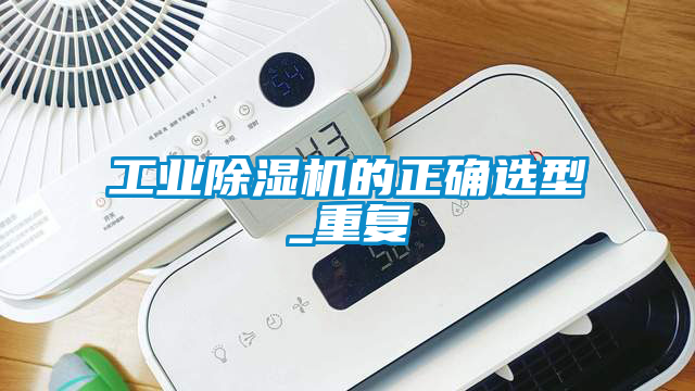 工業91看片在线下载機的正確選型_重複