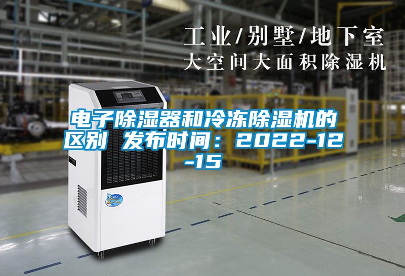 電子91看片在线下载器和冷凍91看片在线下载機的區別 發布時間：2022-12-15