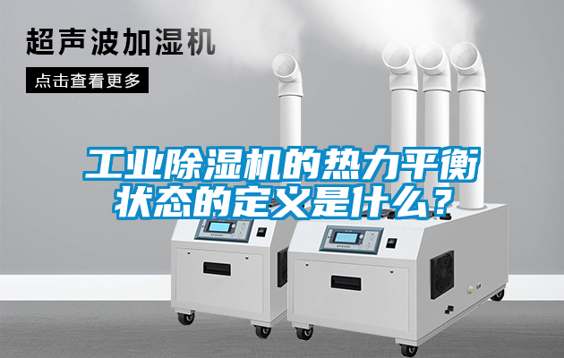 工業91看片在线下载機的熱力平衡狀態的定義是什麽？