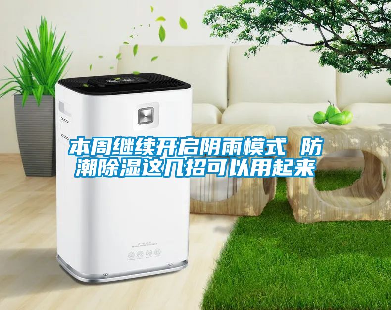 本周繼續開啟陰雨模式 防潮91看片在线下载這幾招可以用起來
