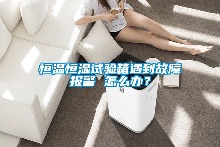 恒溫恒濕試驗箱遇到故障報警 怎麽辦？