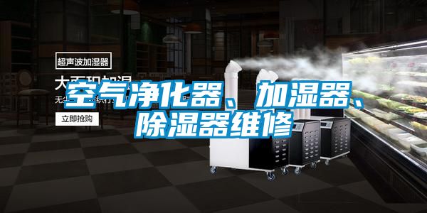 空氣淨化器、加濕器、91看片在线下载器維修