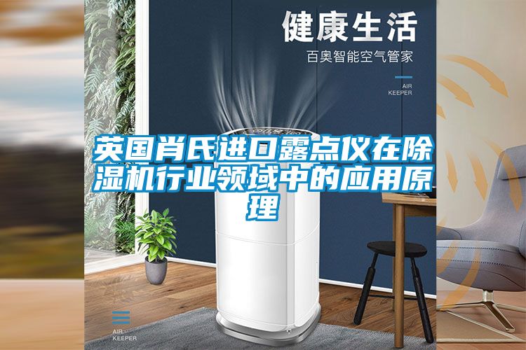 英國肖氏進口露點儀在91看片在线下载機行業領域中的應用原理