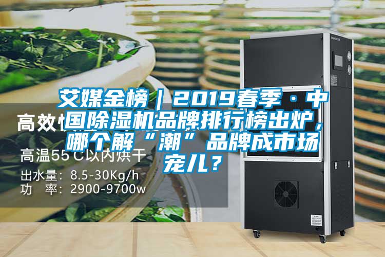 艾媒金榜｜2019春季·中國91看片在线下载機品牌排行榜出爐，哪個解“潮”品牌成市場寵兒？