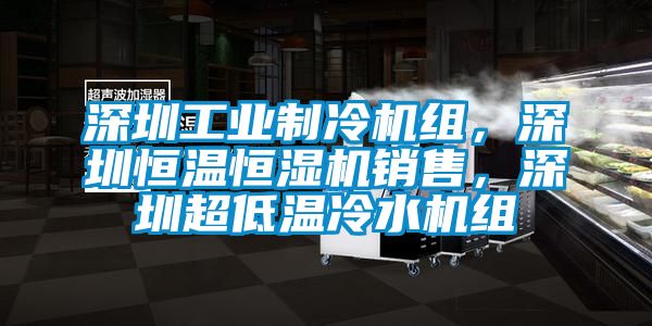深圳工業製冷機組，深圳恒溫恒濕機銷售，深圳超低溫冷水機組