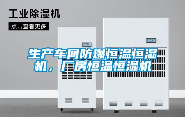 生產車間防爆恒溫恒濕機，廠房恒溫恒濕機